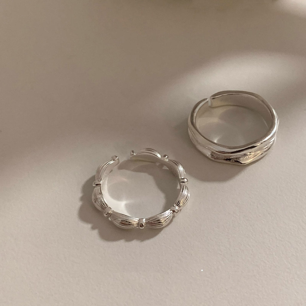 Minimalist Ring - Silver Plated Copper, Everyday Chic Jewelry