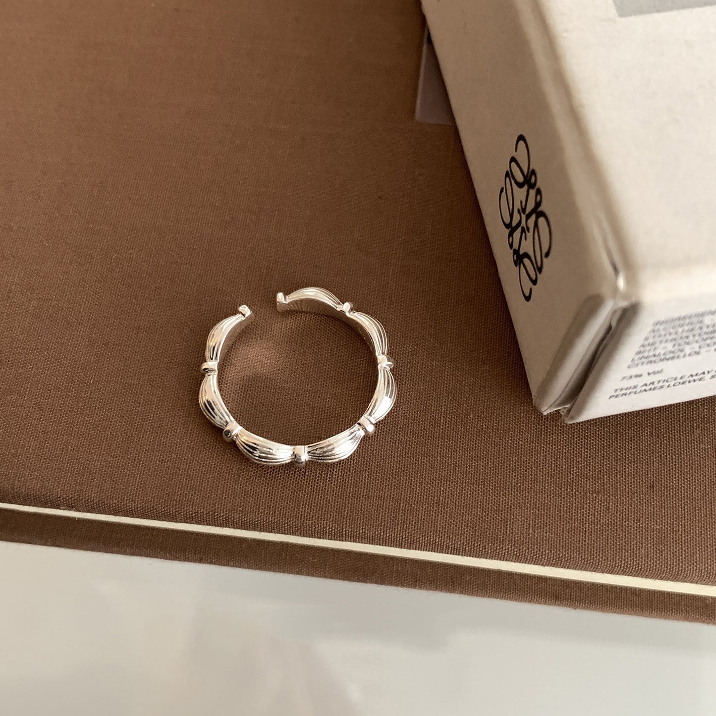 Minimalist Ring - Silver Plated Copper, Everyday Chic Jewelry