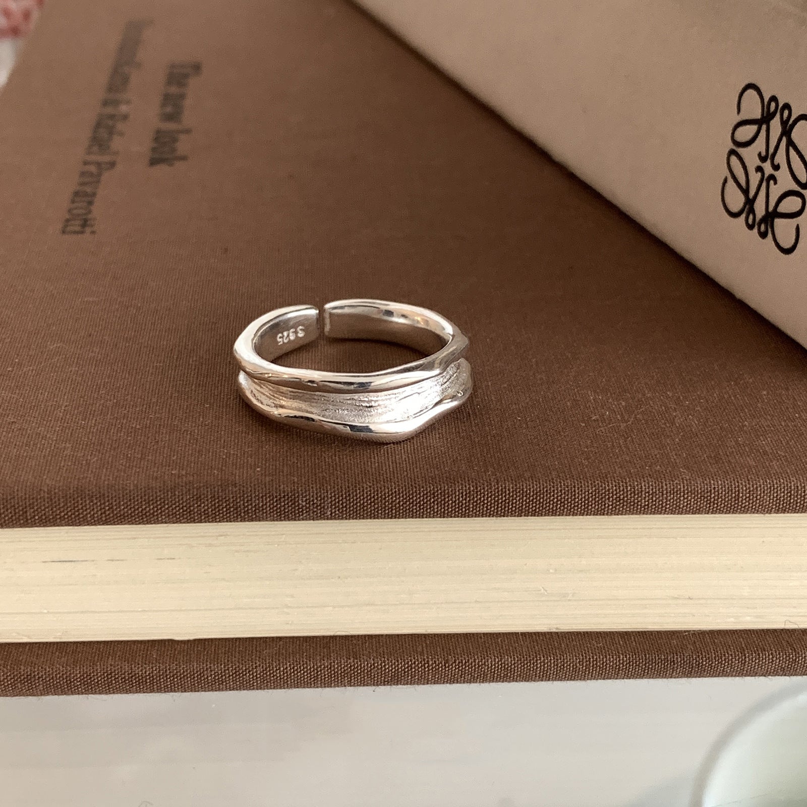 Minimalist Ring - Silver Plated Copper, Everyday Chic Jewelry