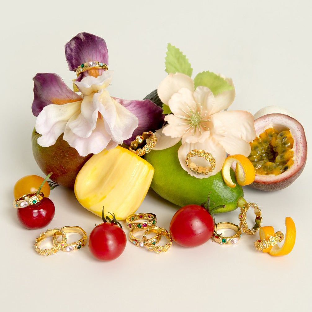 Zircon Stainless Steel Ring for Women – Luxury Titanium Band, Minimalist High-End Jewelry That Never Fades